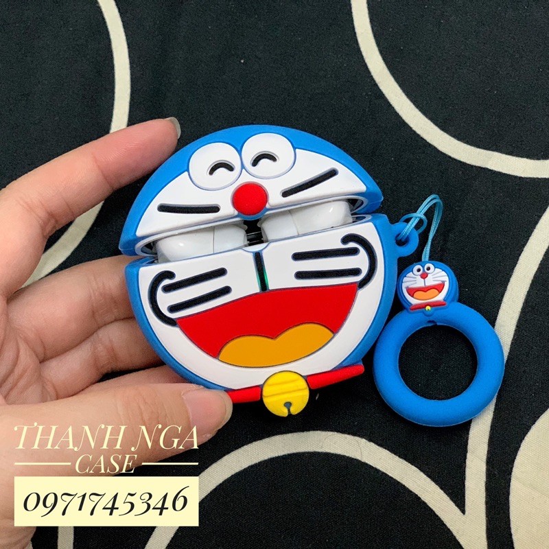 Case Airpods 1/2/Pro doraemon doremon cười