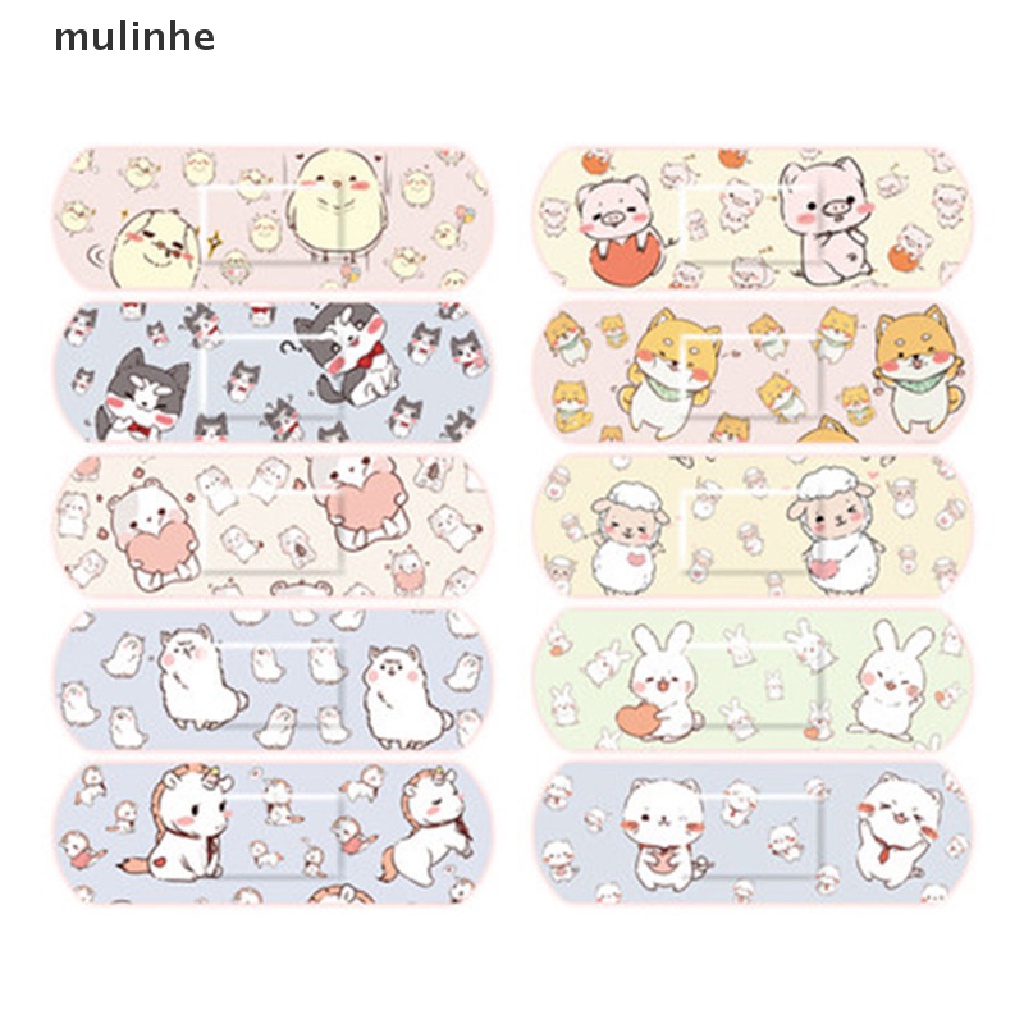 Set 120 Miếng Dán Họa Tiết Băng Cá Nhân Thoáng Khí Chống Thấm Nước vn