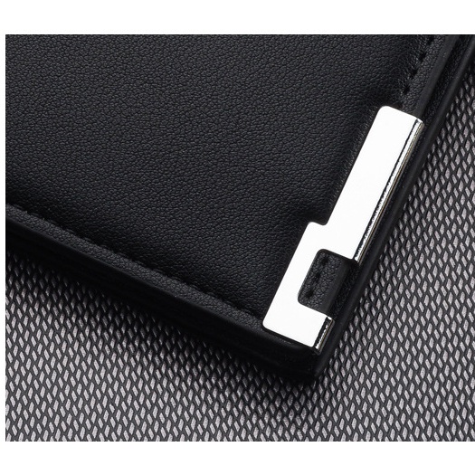 Ví da ngắn Chuwanglin thiết kế trẻ trung phong cách Hàn Quốc cho nam