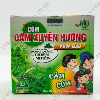 Cốm cảm xuyên hương yên bái hộp 20 gói