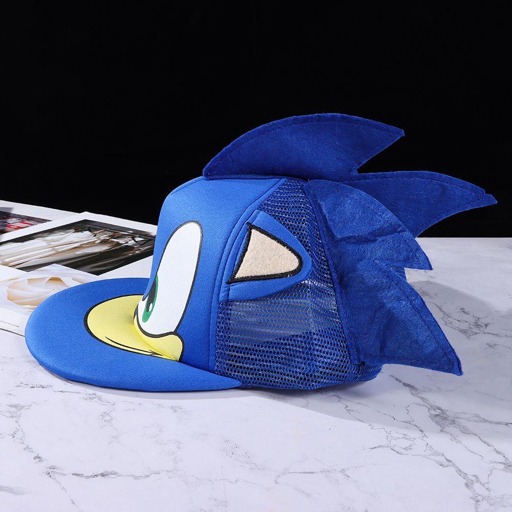 Leily Mũ Lưỡi Trai Hình Nhím Sonic Thời Trang Mùa Hè