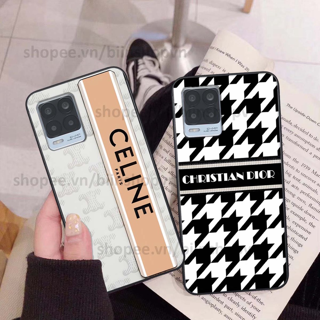 Ốp Realme 8 in hình các thương hiệu nổi tiếng siêu đẹp, thời trang cá tính