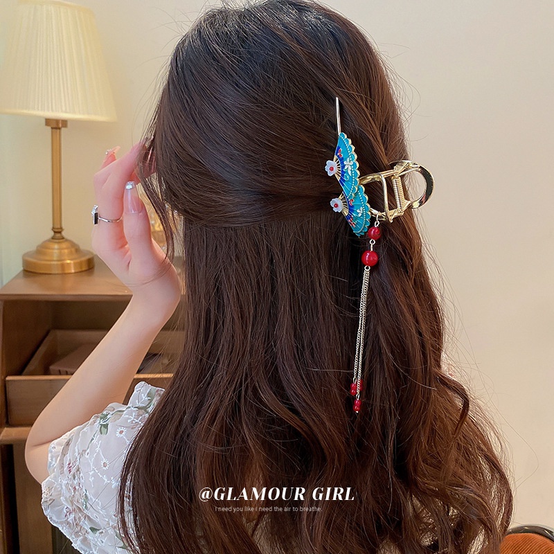 Kẹp tóc phong cách cổ trang - UniLabel