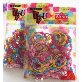 Túi 50 dây buộc tóc cho bé