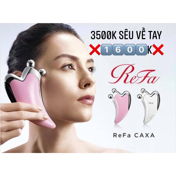 Máy Massage Refa Caxa Ray Hồng - Trắng