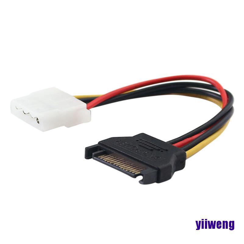 Cáp Chuyển Đổi Sata Sang Molex 6-inch