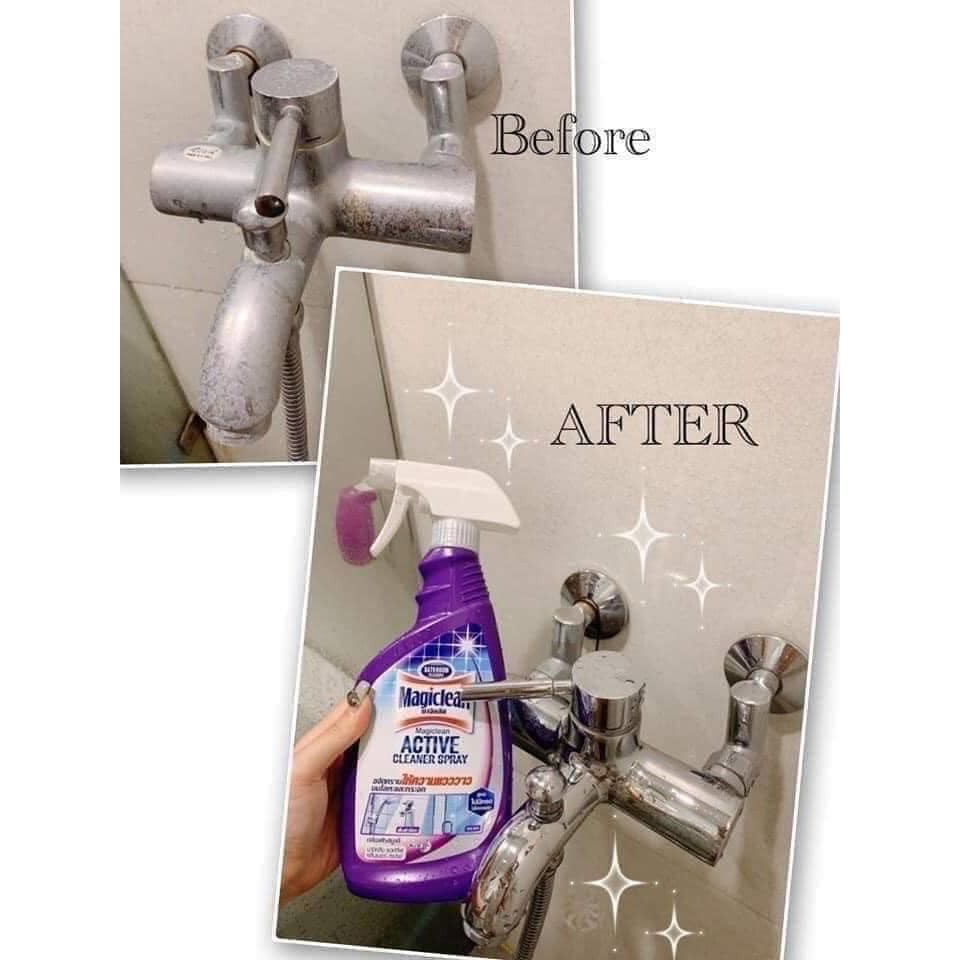 Dung Dịch Tẩy Rửa Phòng Tắm Magic Clean 500mL