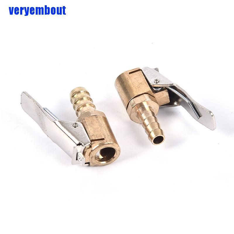 Đầu Nối Van Bơm Hơi Lốp Xe Hơi Bằng Đồng Thau