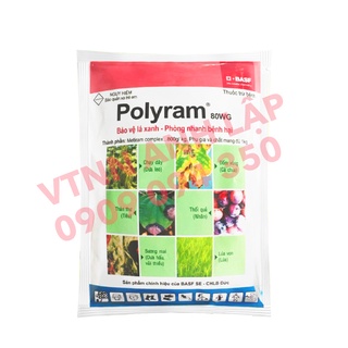 Thuốc trừ bệnh polyram 80wg 100g - basf – đặc trị thán thư, sương mai