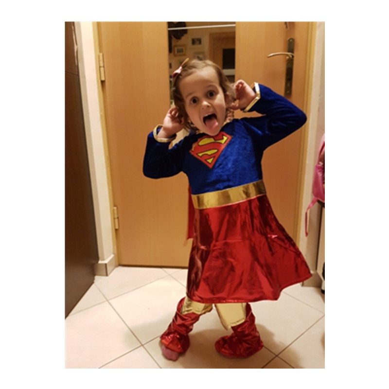 Halloween trang phục siêu anh hùng cosplay siêu nhân ăn mặc cho trẻ em quần áo