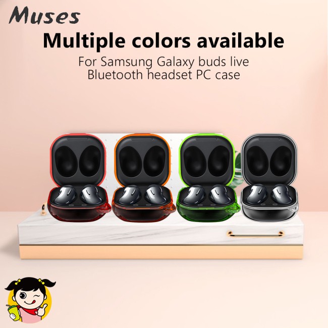 Vỏ Bảo Vệ Hộp Sạc Tai Nghe Samsung Galaxy Buds Live Bằng Pc Trong Suốt | BigBuy360 - bigbuy360.vn