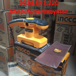 Máy chà nhám rung chữ nhật ingco 320w model: fs3208