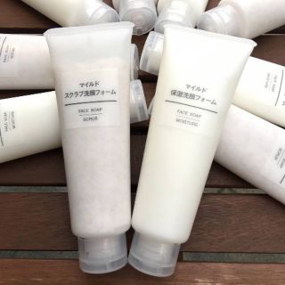 Sữa rửa mặt muji face soap/scrub