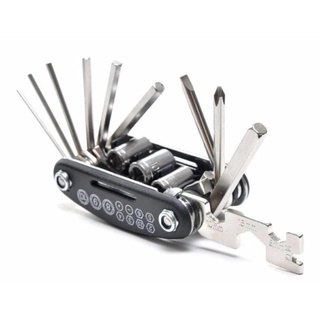 Bộ Lục Giác Sửa Chữa Cầm Tay Đa Năng Tua Vít 16-in-1, Dùng Lắp Giáp, Sửa Chữa Xe Đạp