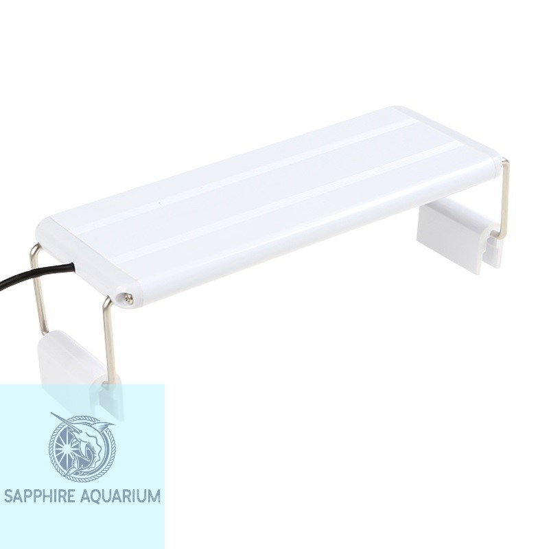 Đèn Bể Cá LED Máng Nhựa Ánh Sáng Trắng Và Đổi Màu RWB 20-60cm
