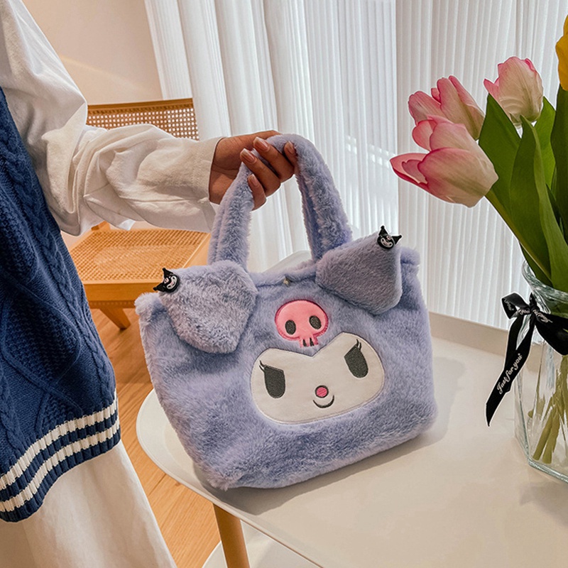 Túi Xách Đeo Vai Mềm Mại Dễ Thương Thời Trang Cho Nữ