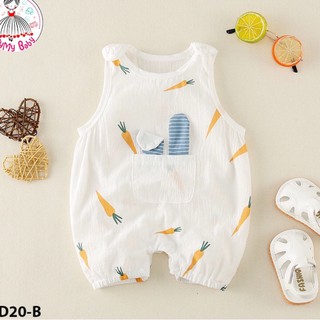Body có 2 mẫu cà rốt và thỏ (SALE)