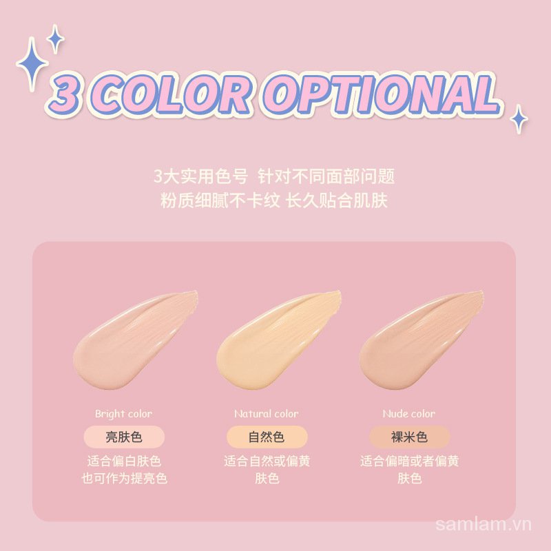 [Hàng mới về] Kem Che Khuyết Điểm Kiss Beauty Che Phủ Quầng Thâm Làm Trắng Sáng Da Trang Điểm Lâu Trôi | BigBuy360 - bigbuy360.vn