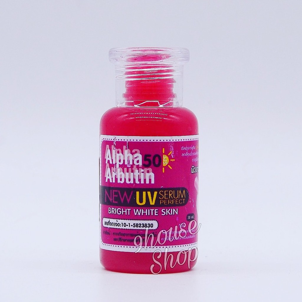 01 Chai Serum Alpha Arbutin NEW UV Thái Lan 30ML (NẮP TRONG)