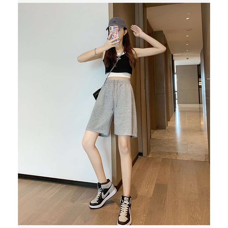 Quần Đùi Unisex TÚI HEART Form Rộng Chất Thun Cotton Mịn Mát_VIETSTAR