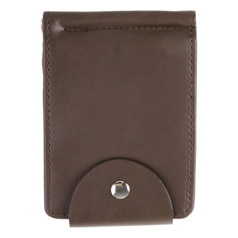 Youyo Ví Da PU Đựng Thẻ Tín Dụng / Tiền Xu Có Nút Gài Thời Trang Cho Nam