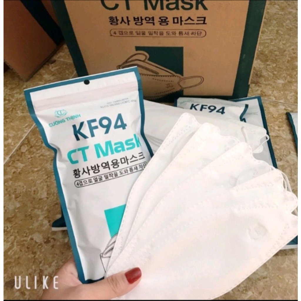 KHẨU TRANG KF94 CT MASK CƯỜNG THỊNH, CÔNG NGHỆ HÀN QUỐC ( TÚI 10 CHIẾC ) | BigBuy360 - bigbuy360.vn