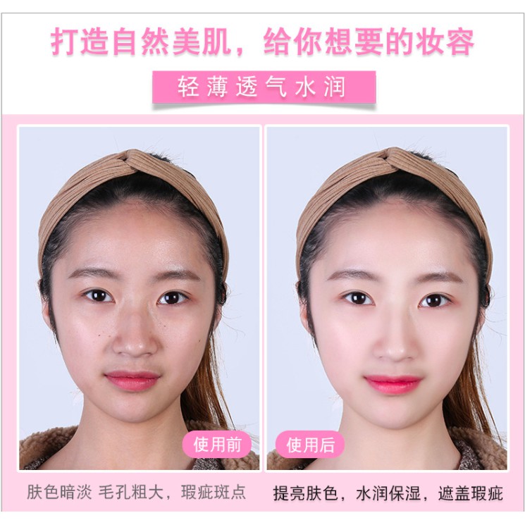 Phấn nước ngọc trai cushion BB Cream dưỡng ẩm Lameila hàng nội địa trung