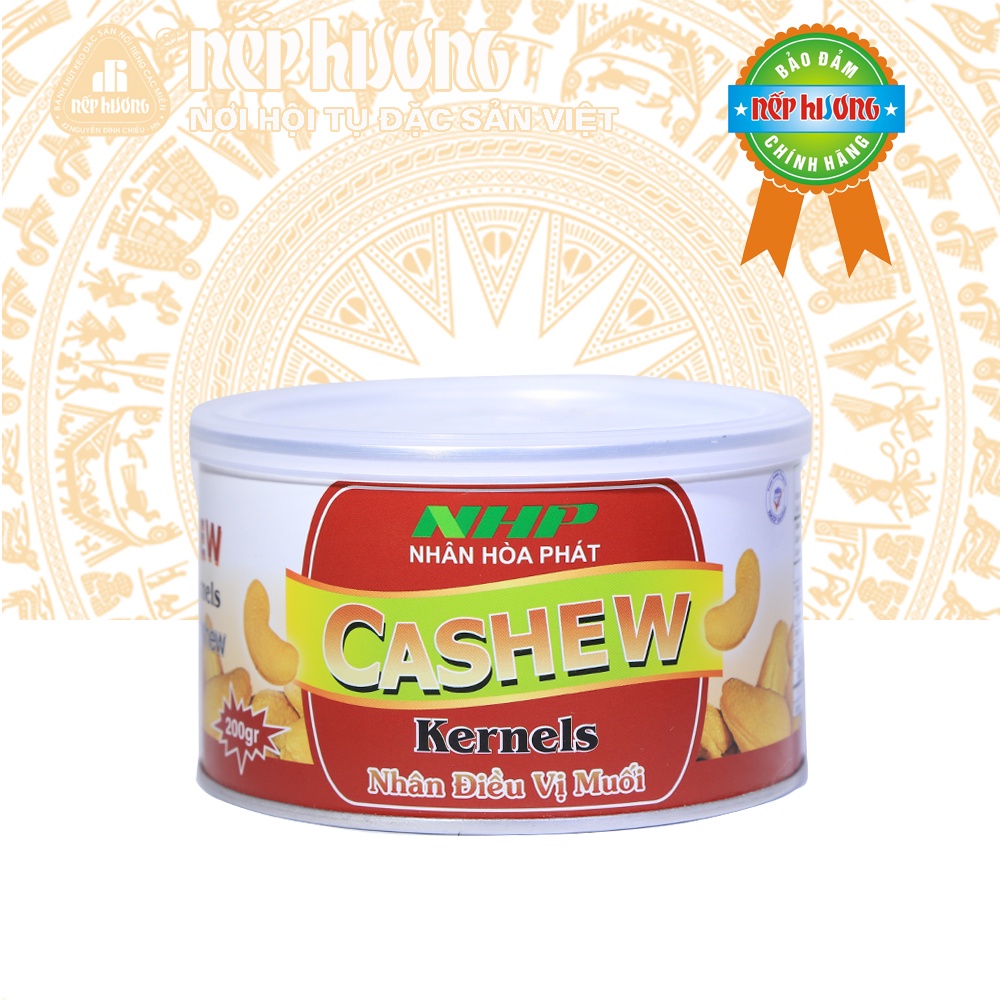 Hạt Điều ( Mật Ong - Muối ) - Hộp 200gr - Đặc Sản Đồng Nai