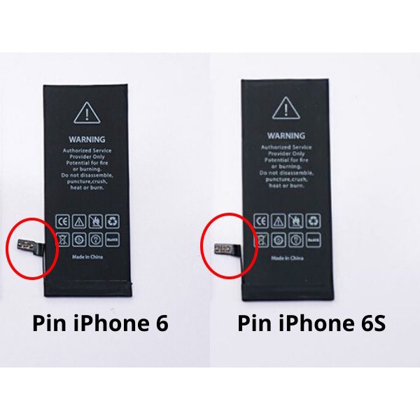 Pin ip  6 / 6 Plus / 6s / 6S Plus