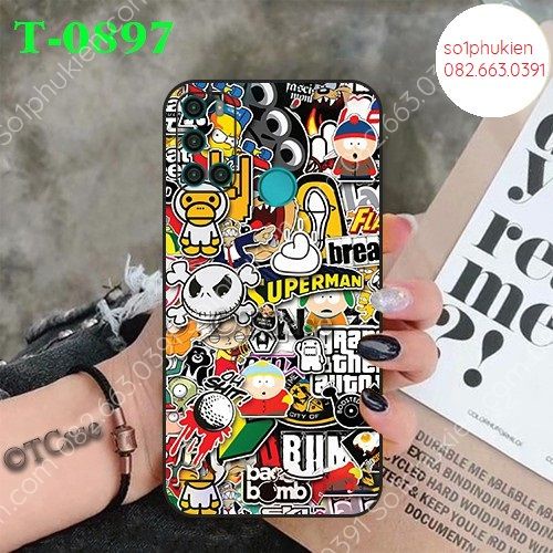 Ốp lưng dẻo Vsmart Joy 4 in hình Hoạt hình Anime