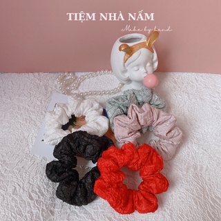 🎀 CỘT TÓC SCRUNCHIES TAFTA CAO CẤP - [ Nhà Nấm handmade ]