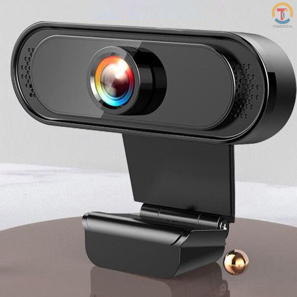 Webcam Usb 2.0 1080p Fhd 2m Pixel Kèm Mic Cho Máy Tính