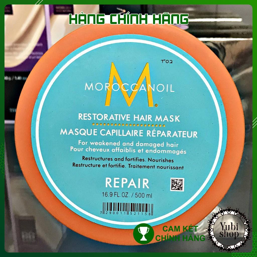 Kem Ủ Tóc Moroccanoil Restorative Hair Mask 500ml Phục Hồi Hư Tổn Cho Tóc - Israel - New