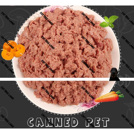 PATE CHÓ MIXI CANNED PET VỊ THỊT BÒ LON 375G - THỨC ĂN CHÓ ĐÓNG HỘP