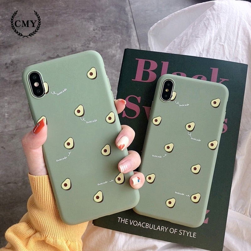 Ốp điện thoại họa tiết quả bơ mini cho iPhone11/11Pro 11pro Max X XR XS XS MAX 7 8 plus SE | BigBuy360 - bigbuy360.vn