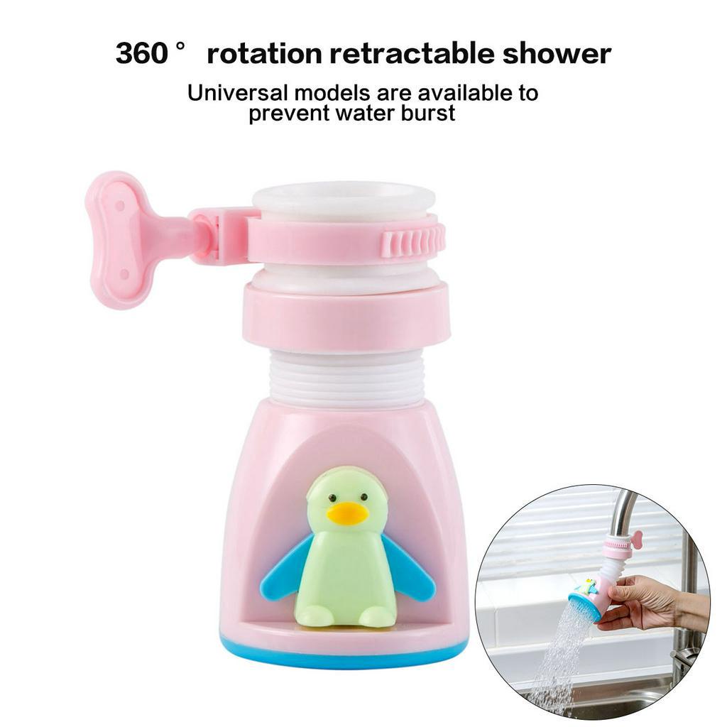 Đầu vòi hoa sen thiết kế kiểu chim cánh cụt dễ thương