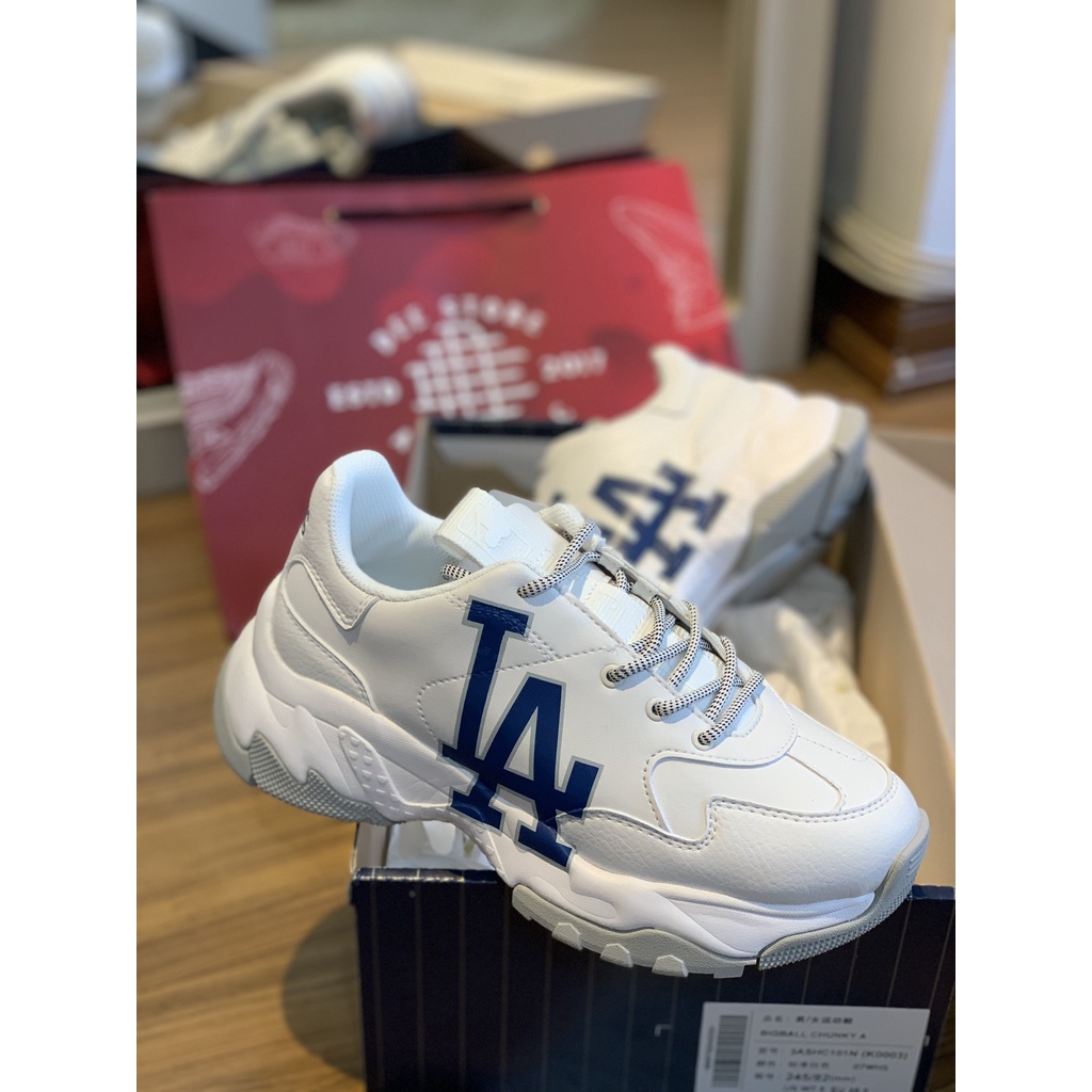 Giày Thể Thao Sneaker Nam Nữ MLB LA Big Ball Chunky Dodgers - Deestore VN