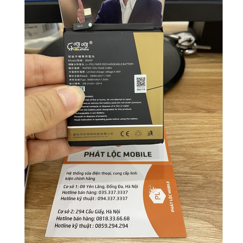 Pin Xiaomi Mi 8 Pro Mã BM3F Pin Công Ty Lehehe Chất Lượng Cao