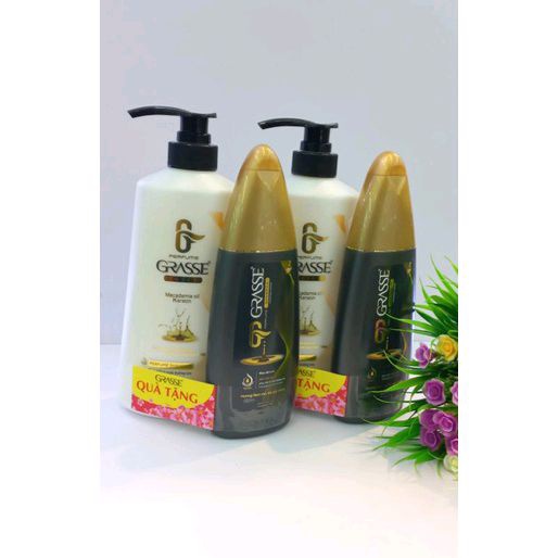 Dầu gội hương nước hoa Grasse 620ml+Dầu gội 215ml