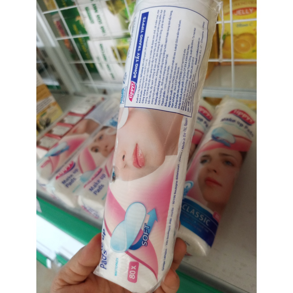 Bông tẩy trang Tippys