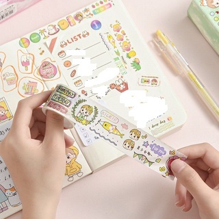 Sticker Và Washi Tape Hộp Sticker Kèm Washi