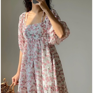 đầm babydoll hoa