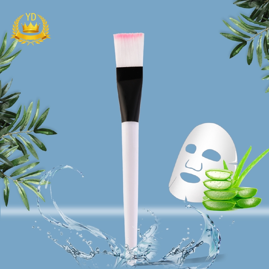 [Hàng mới về] Cọ đắp mặt nạ màu trắng sợi mềm