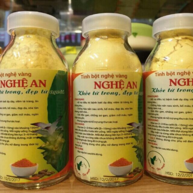 Tinh nghệ vàng Nghệ An