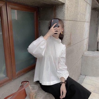 Bán sỉ áo sơ mi trắng bánh bèo