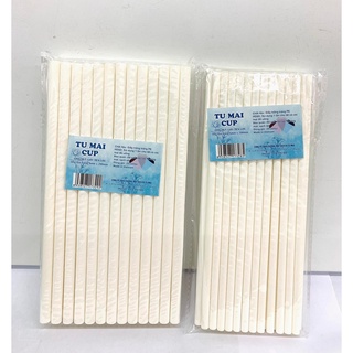 Ống hút giấy ống Tre Xanh/Ống hút giấy dùng 1 lần