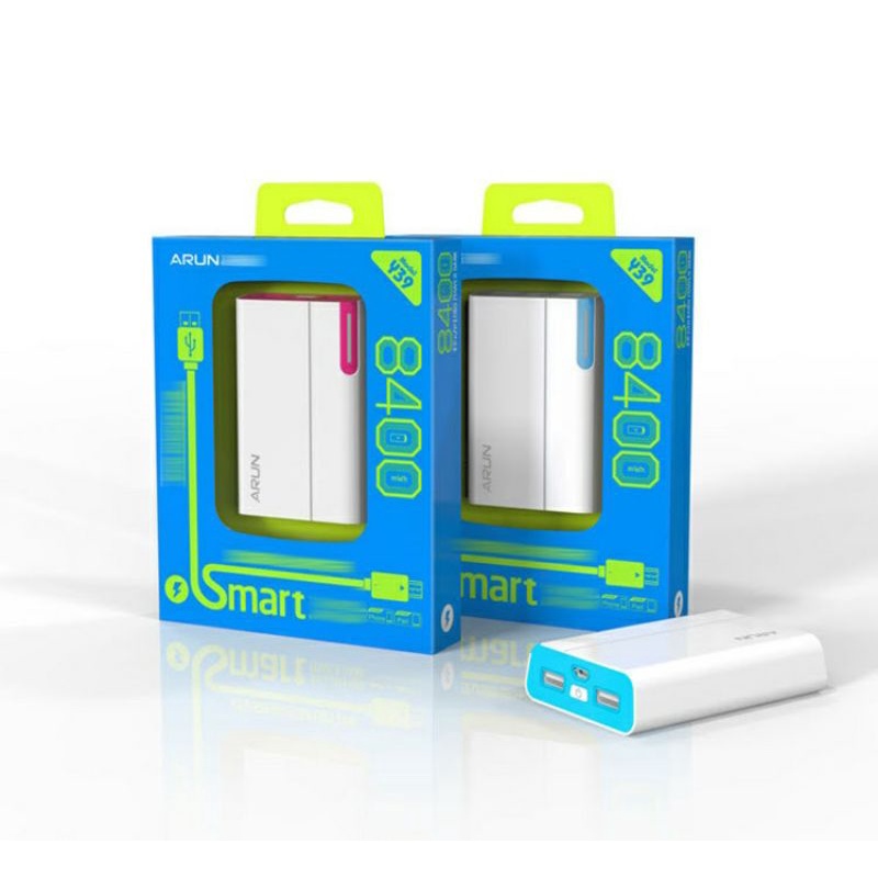 Sạc Dự Phòng Arun Y39 8400mah - 5600mah