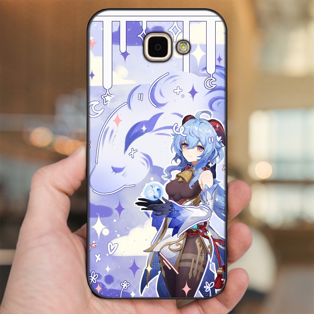 Ốp lưng Samsung A9 Pro viền đen in hình Ganyu Genshin Impact