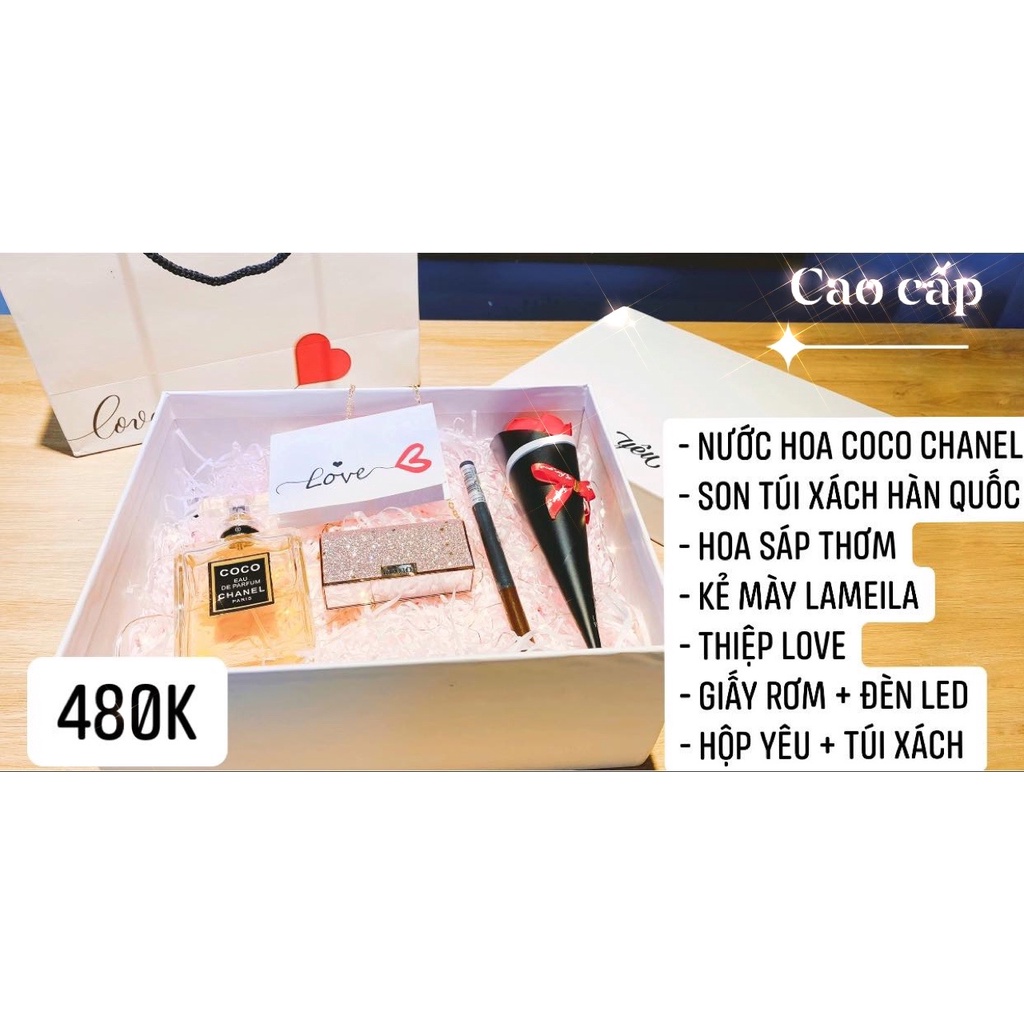 Hộp Quà Valentine Cao Cấp SweetBox 2022 - Q45