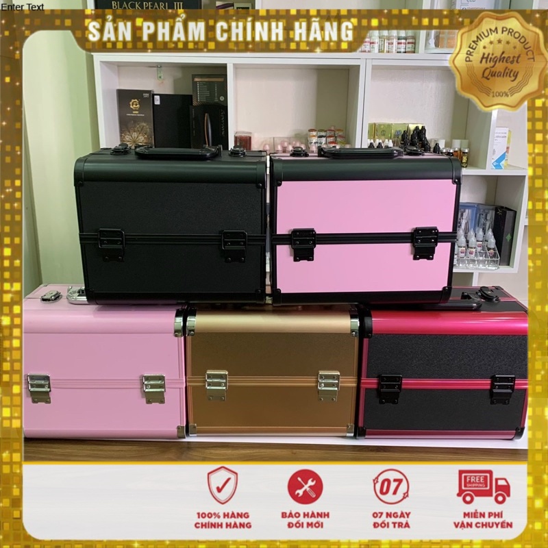 Cốp Nhôm Dụng Cụ Phun Xăm Tiện Dụng